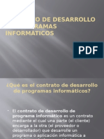 Contrato de Desarrollo de Programas Informaticos