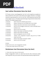 Download Contoh Soal Kas Kecil by DennisSatyaWardana SN289263322 doc pdf