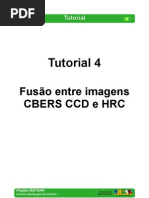 Tutorial 04 - Fusão entre imagens CBERS CCD e HRC