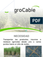 Agrocable: transporte aéreo eficiente para productos agrícolas