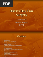 Discuss Day Case Surgery