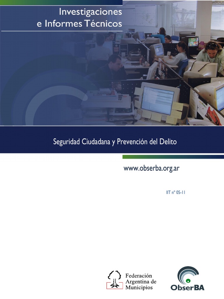 Seguridad y Prevencion Del Delito Obs. Bbss | PDF | Prevención del ...