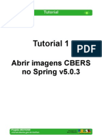 Tutorial 01 - Abrir Imagens CBERS No Spring