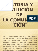 Historia evolución comunicación