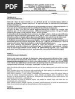 Trabalho 01 - SIG 2 - Relatório Gerencial