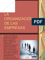 La Organización de Las Empresas
