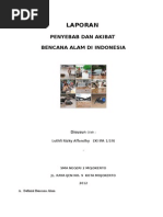 Download LAPORAN Penyebab Dan Akibat Bencana Alam by Luthfi Affandhy SN289290773 doc pdf