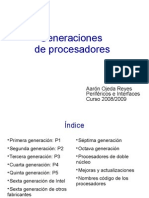 Generación Del Procesador