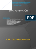 FUNDACIONES