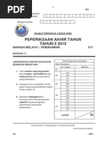 Soalan Peperiksaan Akhir Tahun Bmpemahaman Tahun 5  PDF