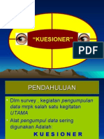 Menyusun Kuesioner