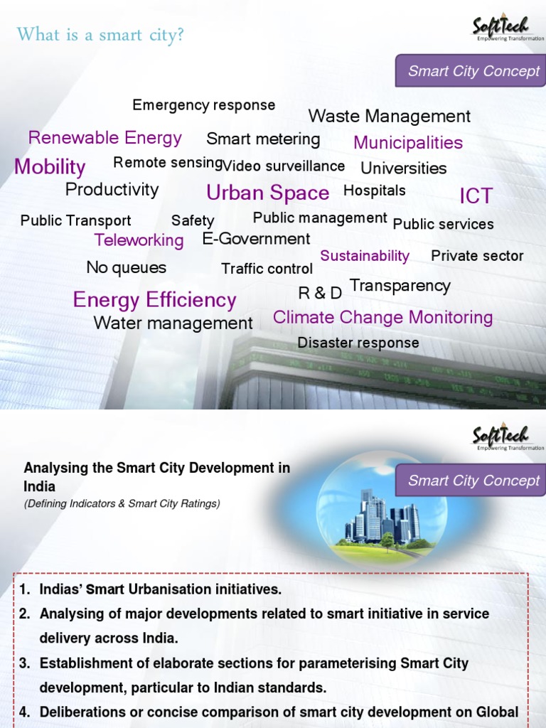 Analysing Smartcity Development in India 2 | PDF | Business ...