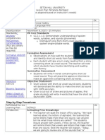 Short A Lesson Plan