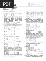 Paket 1 UN Matematika SMP 2015/2016