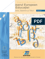Glosarul European Al Educatiei Diplome Certificate Titluri