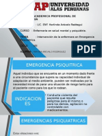 Intervenciones de Enfermeria en Emergencias