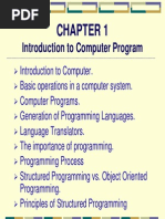 Chapter 1: Fundamental of Computer Problem Solving