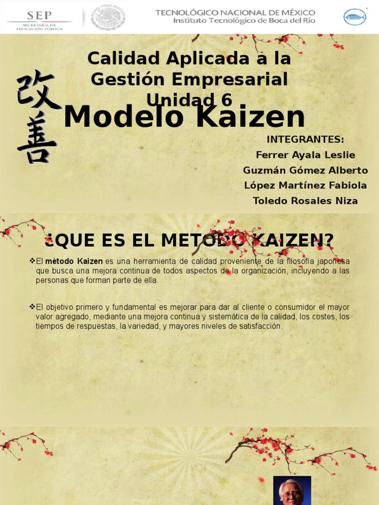 Método Kaizen: Mejora Continua Empresarial | PDF | Business | Science
