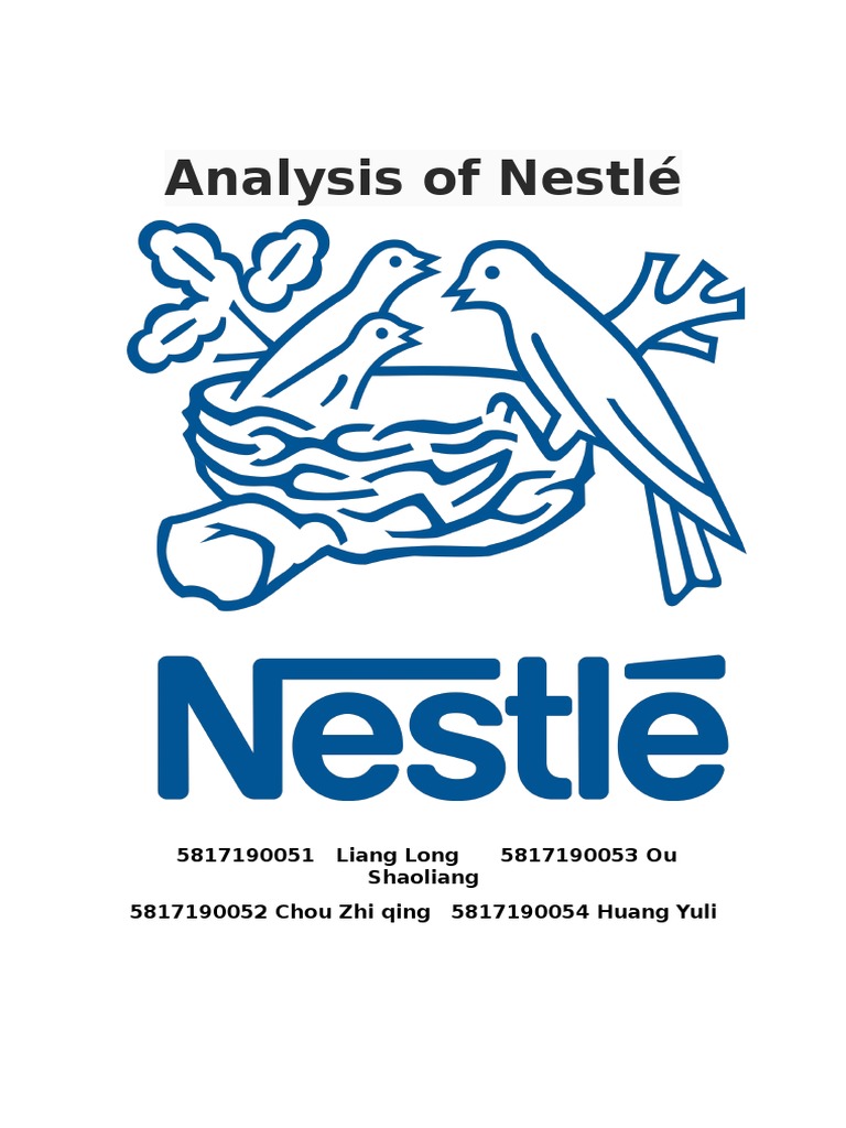 Nestle' Assignment | PDF | Nestlé | Modularity
