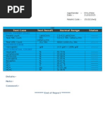 Pathology Report