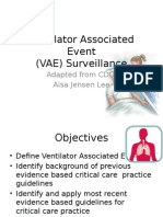 Ventilator Associated Event