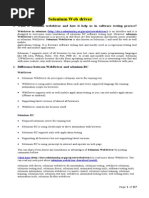 Selenium Web Driver