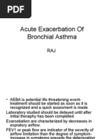 Malaysia Protocol Acute Exacerbation of Bronchial Asthma