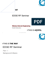 Wireless Network Engineering Seminar on EDGE RF Basics