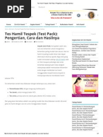 Download Tes Hamil Tespek Test Pack_ Pengertian Cara Dan Hasilnya by Sandi Koswara SN289332587 doc pdf