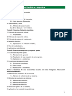Temario de Matemáticas Unidad 1 PDF