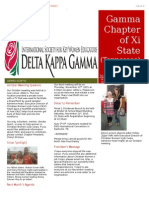 October DKG Newsletter