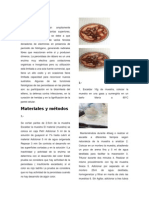 Detrminacion de Peroxidasa