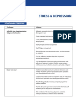Stress & Depression: Text Button B