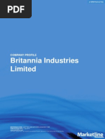 Britannia Industries Limited: Company Profile