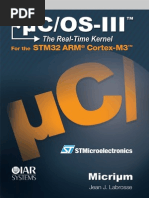 Uc OS III The Real-Time Kernel For The Kinectis ARM Cortex-M4