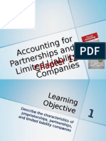 Chapter 12 - Accounting For Partnerships and Limited Liability Companies