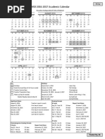 HISD Proposed Calendar 2016-17