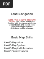 Land Navigation Powerpoint