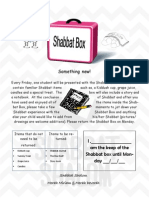 Shabbat Box Letter 2