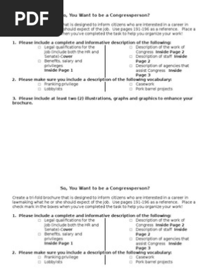 congress brochure