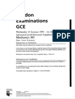 387_09 M1 January 1999 Paper