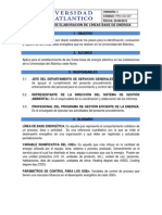 Procedimiento de Elaboracion de Lineas Base de Energia