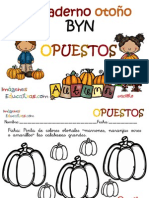 Cuaderno Otoño Opuestos Imagenes Educativas PDF