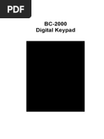 Manual BC 2000