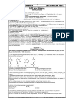JEE -similar test paper  Goc & Alkane by S.K.sinha See Chemistry Animations at sinhalab.com