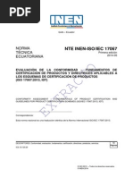 Nte Inen Iso Iec 17067extracto ESPAÑOL