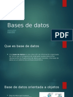 Bases de Datos