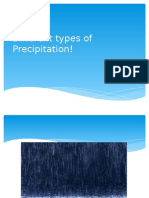Different Types of Precipitation