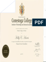 Human Services Certificate