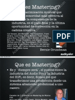 Qué Es Mastering?